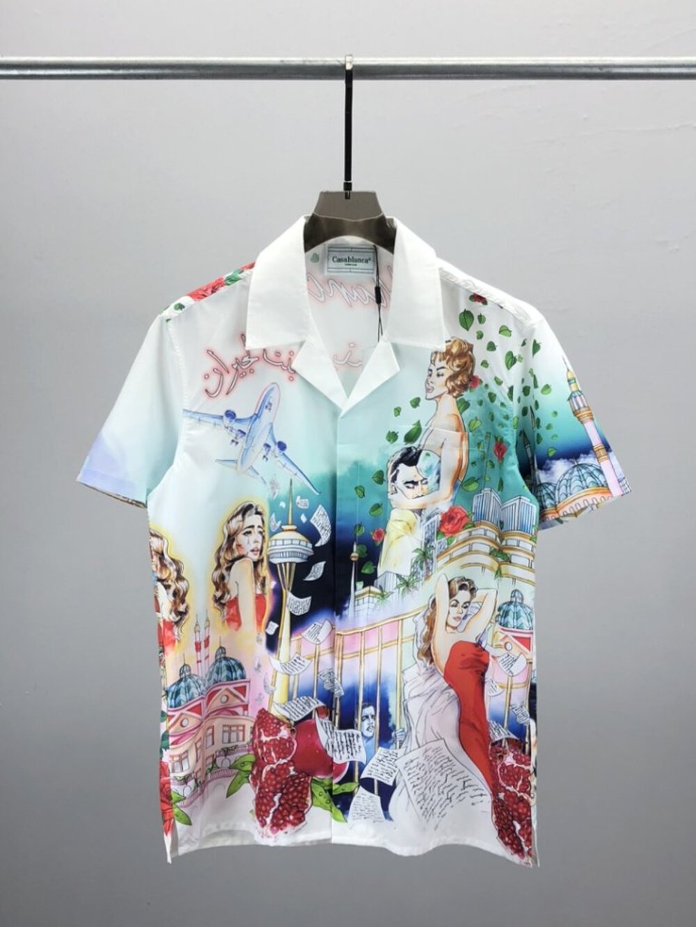 CASABLANCA Hawaiian-style vacation shirt